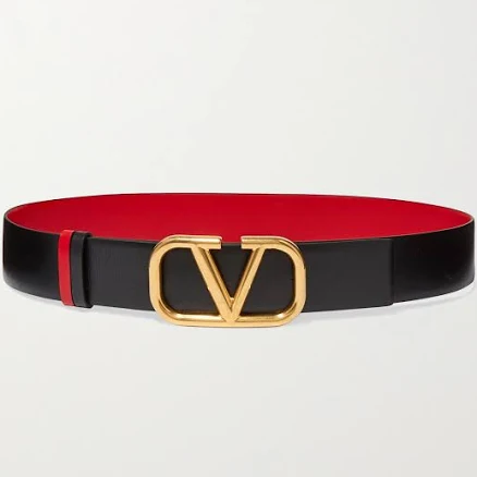 Valentino Garavani Women's Vlogo Signature Reversible Leather Belt