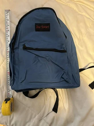Joy Sport Back Pack, Blue color, compact for traveling