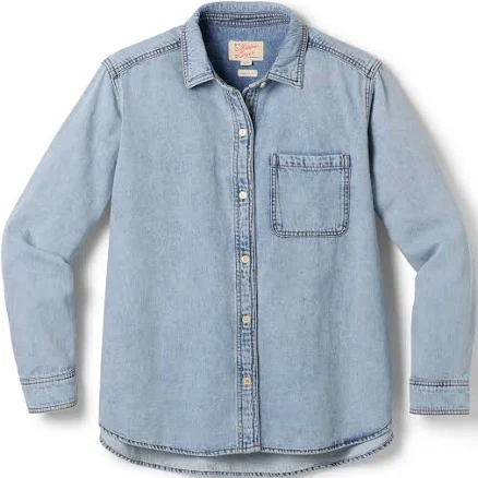 Marine Layer Women's Jane Relaxed Denim Shirt