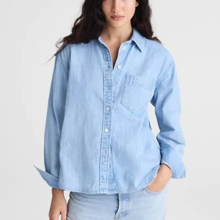 Madewell Women's Denim Easy Shirt