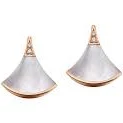 Bvlgari Rose Gold And Diamond Divas' Dream Earrings - Rose Gold - One Size