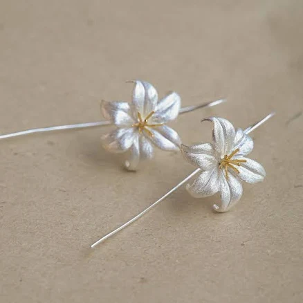 LILY Botanical Drop Earrings