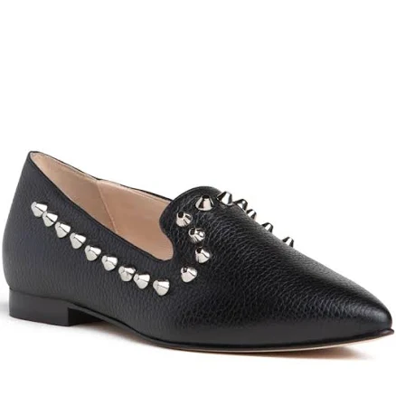 Celeste Women's Leather Oxford Loafer with Studs