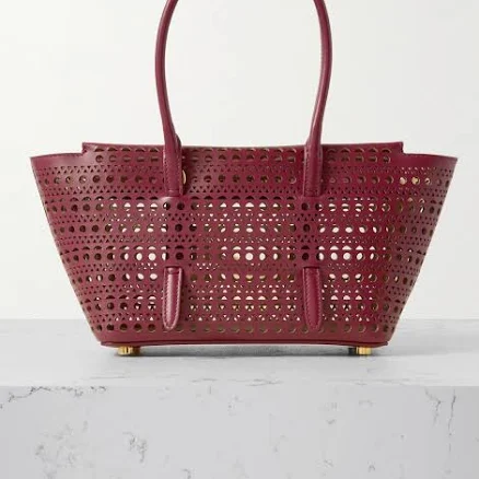 Alaïa New Mina 20 Laser-cut Leather Tote