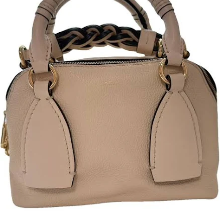 Chloé Daria Leather Top-Handle Bag
