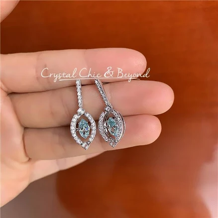 Swarovski Sparkling Dance Crystal Pierced Earrings