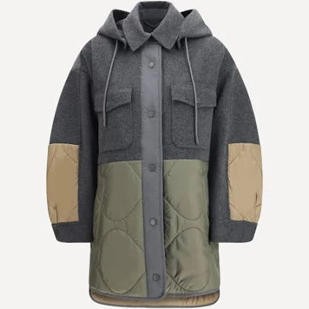 Max Mara Ossola Hooded Quilted Coat