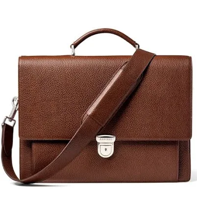 Aspinal Of London City Leather Briefcase