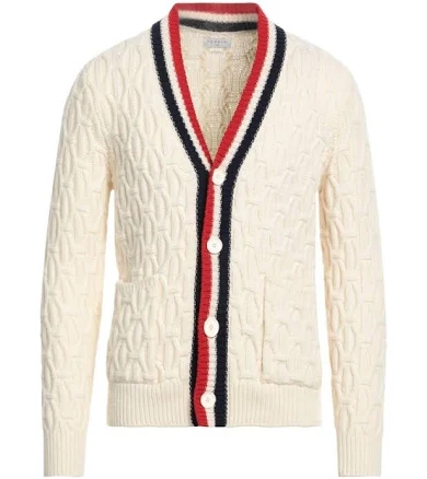 Sandro Men’s Cable Knit Cardigan Size Xl $520