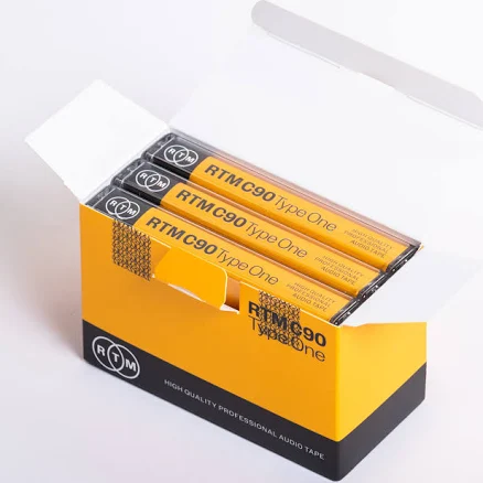 RTM C90 Type I Compact Audio Cassette Tape