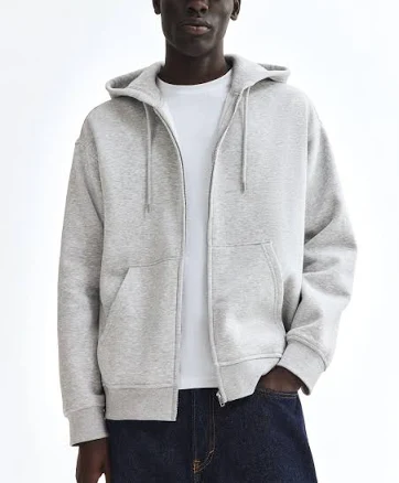 H&M Men's Loose-Fit Hooded Jacket