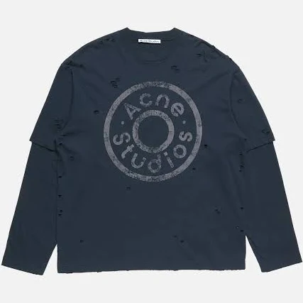 Acne Studios Layered Logo T-Shirt