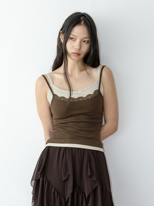 Satin Lace Camisole