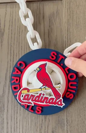 St. Louis Cardinals Oversized Pendant Chain Necklace – Bold Mlb Fan