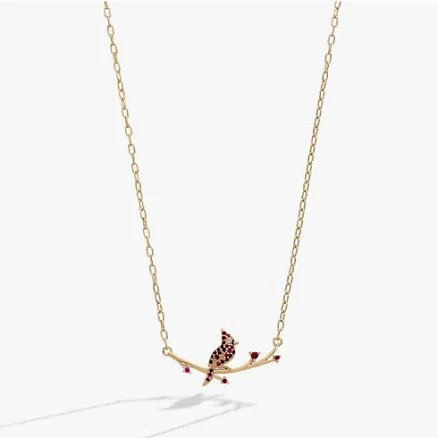 ALEX AND ANI Cardinal Gold Necklace