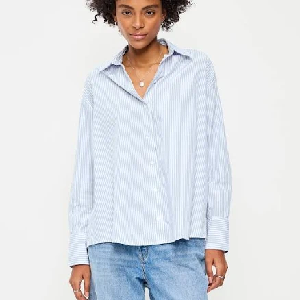 Old Navy Women's Tie-Back Button-Down Shirt