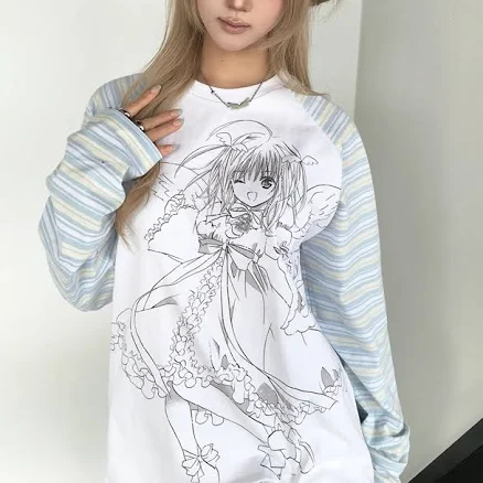 [LUVISTRUE X SHUGO CHARA!] RAGLAN LONG SLEEVE White / 1