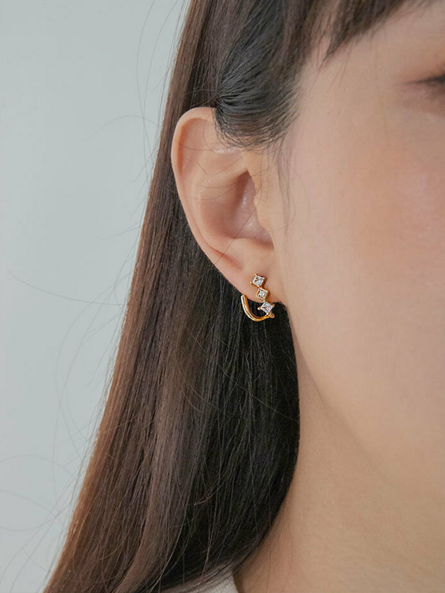 Twinkle In Flower Earrings