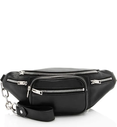 Alexander Wang Attica Leather Belt Bag Black