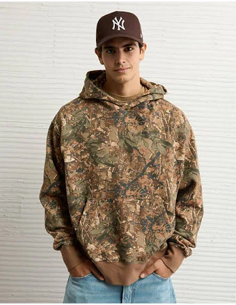 AE Men's Laidback Luxe Heavyweight Hoodie