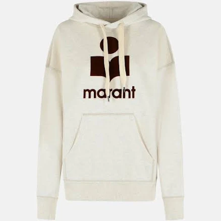 MARANT ÉTOILE 'Mansel' Sweatshirt In Ecru Cotton Blend