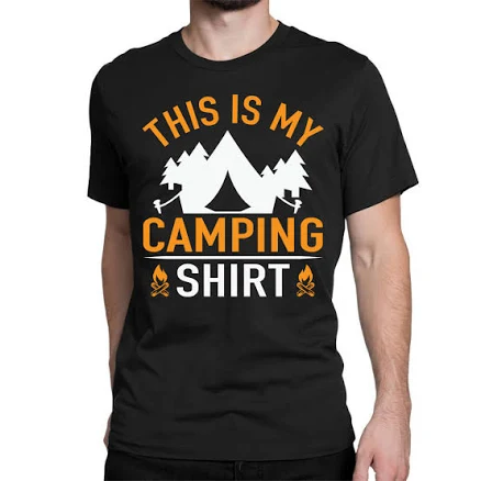 Artistshot Mountains Camp T-shirt