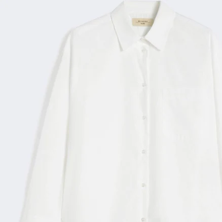 Max Mara Woman Breast-pocket cotton shirt