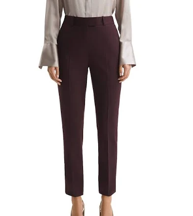 Reiss Women's Petite Jade Slim Fit Wool Blend Trousers