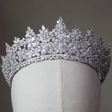 EDEN LUXE Bridal Statement Crown Tiara CIERRA