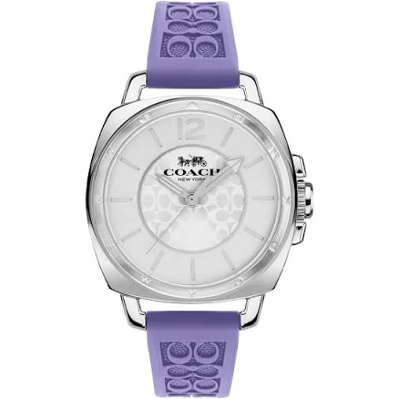 Coach Women's Boyfriend Silicone Watch