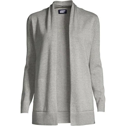 Custom Logo Open Long Sleeve Cotton Cardigan Sweater