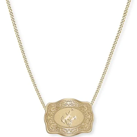 Mini Belt Buckle Necklace