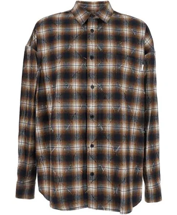 JUUN.J Classic Collar All-Over Check Shirt