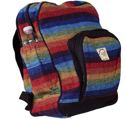 Sunshine Joy Backpack - Rainbow Striped