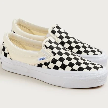J.Crew Women's Vans Checkerboard Canvas Sneakers