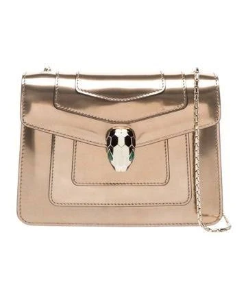 Bvlgari Metallic Serpenti Forever Shoulder Bag - Gold - One Size