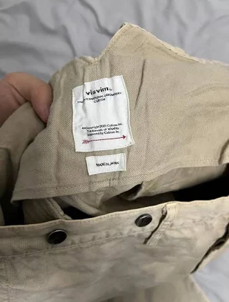 Visvim Travailler Braces Pants