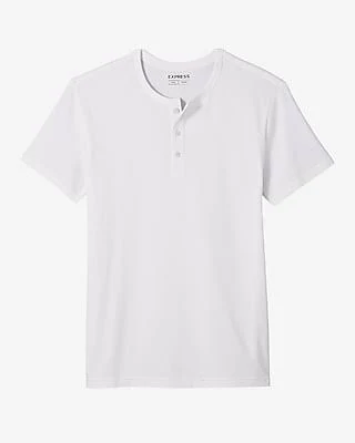 Express Men's Slim Supersoft Henley