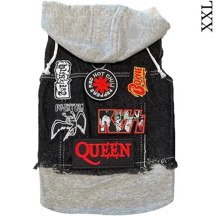 Black Rocker Hoodie RED HOT CHILI PEPPERS