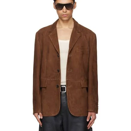 Tailored Unisex suede Women jacket