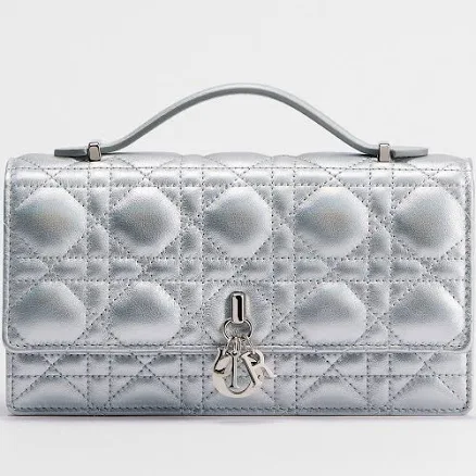 DIOR Women's My DIOR Mini Bag in Iridescent Metallic Cannage Lambskin