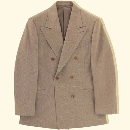 Tropical Cavalry Twill Suit Jacket