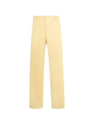 Panelled Wide-leg Trousers