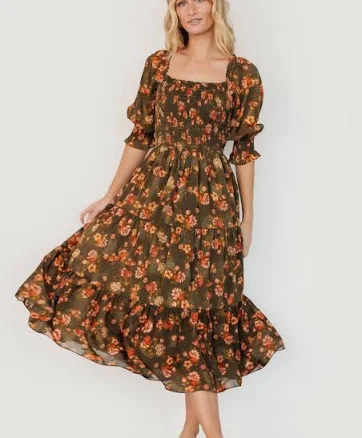 Baltic Born Women's Fabian Jacquard Midi Dress