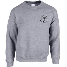 BB Logo Crewneck (Grey) (XL)