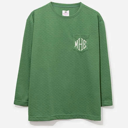 Personalized Quilted Sweatshirt
