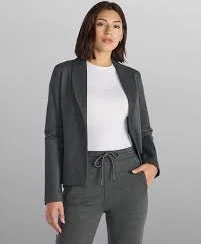BYLT Premium Basics Women's Everyday Deconstructed Blazer