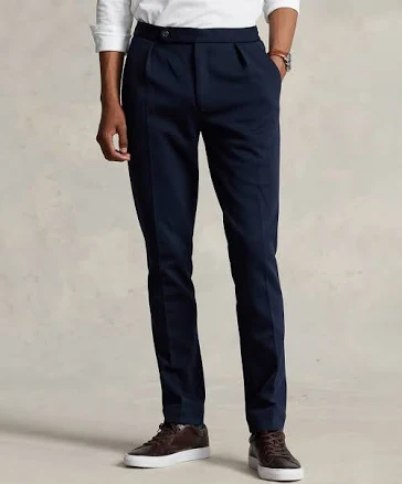 Polo Ralph Lauren Men's Pleated Double-Knit Suit Trousers
