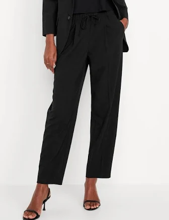 Old Navy Women's High-Waisted Billie Straight Ankle Trouser