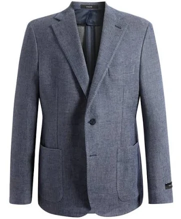 Vince Men's Icon Relaxed Fit Mélange Cotton & Linen Sport Coat
